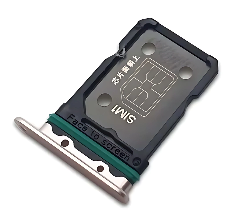 Genuine Oppo Reno5 Pro 5G , Find X3 Neo - Replacement SIM Card Tray - 3885734 - Silver - Authorised