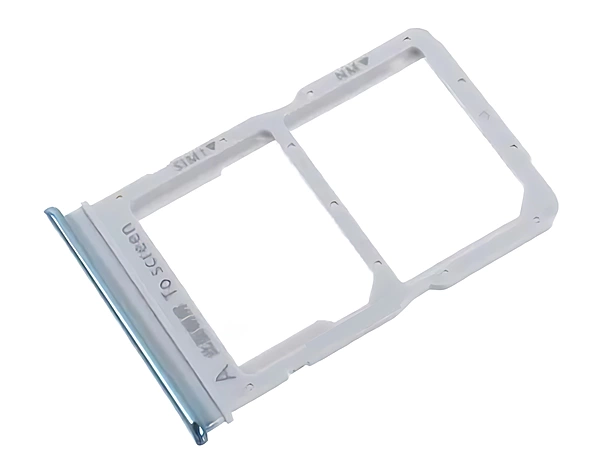 Honor 20e - Replacement Dual SIM Card Tray - Sky Blue