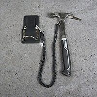 Skypro hamerhouder – vaste beugel, 2 montagegleuven