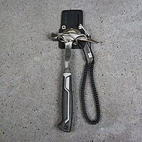 Skypro hamerhouder – zwenkbare beugel, 2 montagegleuven