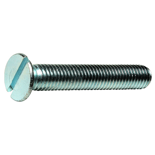M5 X 10 Slotted Csk Machine Screw BZP