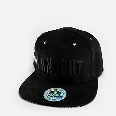 Snapback L8-Night Schwarz Snapback L8-Night Schwarz