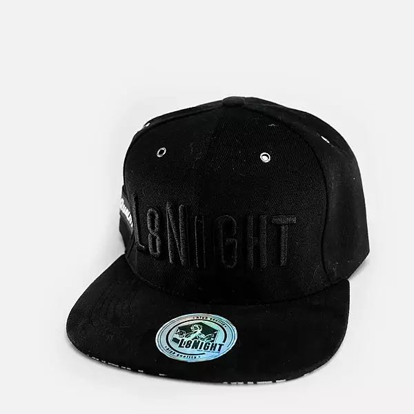 Snapback L8-Night Schwarz Snapback L8-Night Schwarz