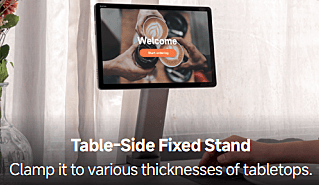 Support de Bureau Fixe pour tablette 11" et 8,7"