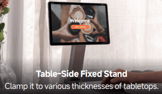 Support de Bureau Fixe pour tablette 11" et 8,7" Support de Bureau Fixe pour tablette 11" et 8,7"