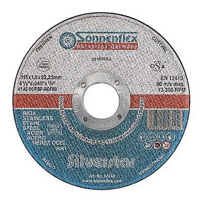 Sonnenflex 115mm Inox 1.0mm Slitting Disc