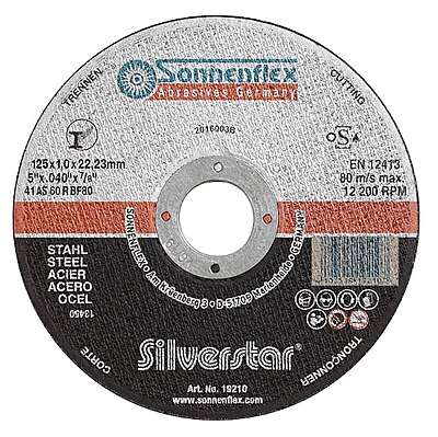 Sonnenflex 125mm 1.0mm Steel Slitting Discs