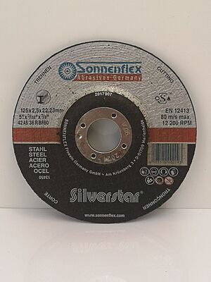 Sonnenflex 125mm 2.5mm Steel Slitting Discs
