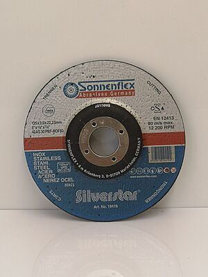 Sonnenflex 125mm Inox 3.0mm Slitting Disc