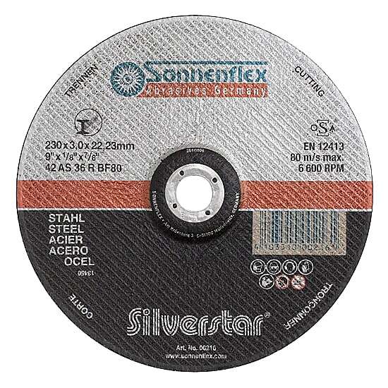 Sonnenflex 230mm 3.0mm Steel Cutting Discs