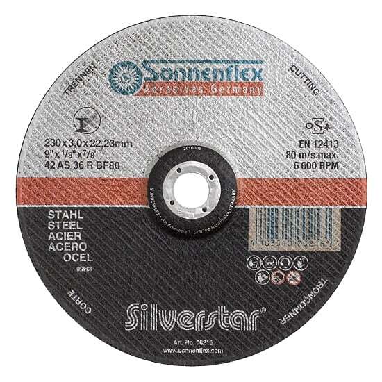 Sonnenflex 230mm 3.0mm Steel Cutting Discs