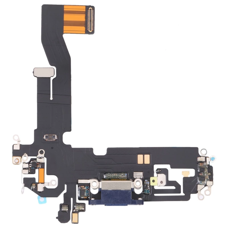 Genuine Apple iPhone 12 Mini - Replacement Charging Port Flex Cable With Microphone - Blue - Original