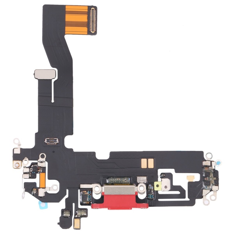 Genuine Apple iPhone 12 Mini - Replacement Charging Port Flex Cable With Microphone - Red - Original