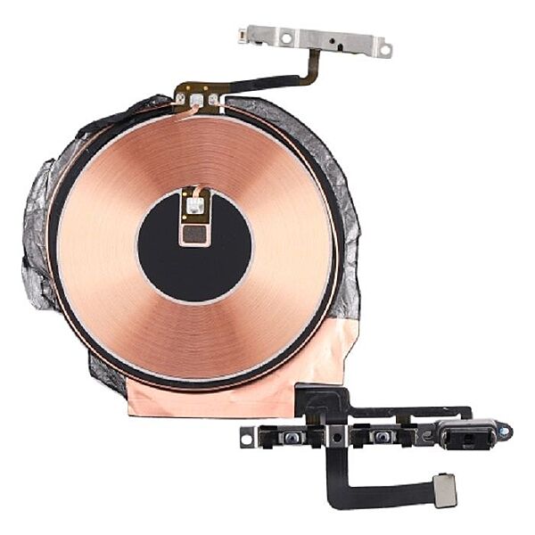 Genuine (Reclaimed - Pull) Apple iPhone 12 Mini Replacement Wireless Charging Coil & Volume Buttons Flex
