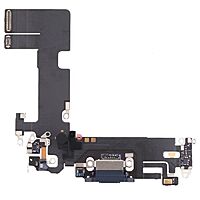 Replacement Charging Port Flex Flex Cable With Microphone - Black - Apple iPhone 13