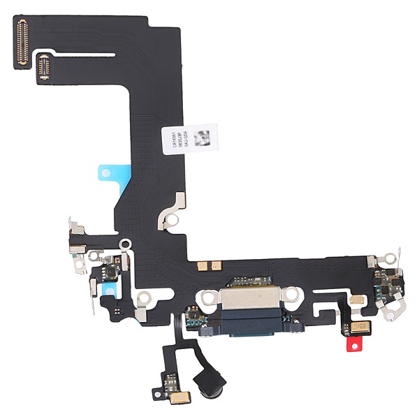 Replacement Charging Port Flex Flex Cable With Microphone - Blue - Apple iPhone 13 Mini