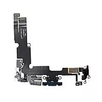 Apple iPhone 14 Plus - Replacement Charging Port Flex Cable With Microphone - Blue