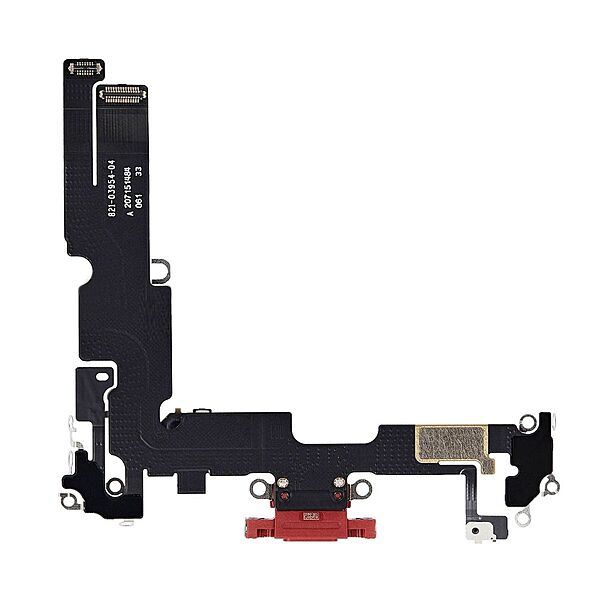 Apple iPhone 14 Plus - Replacement Charging Port Flex Cable With Microphone - Red