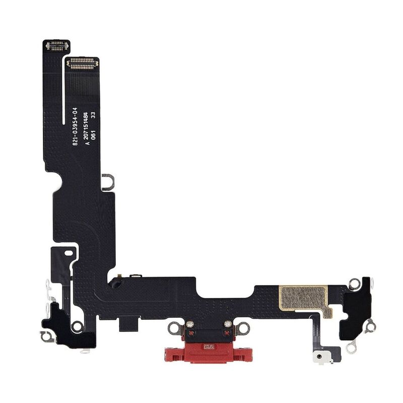 Apple iPhone 14 Plus - Replacement Charging Port Flex Cable With Microphone - Red