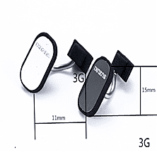 DJ Naughty Dragon WPL D12 Micro Card Upgrade Modified Square Simulation Rearview Mirror