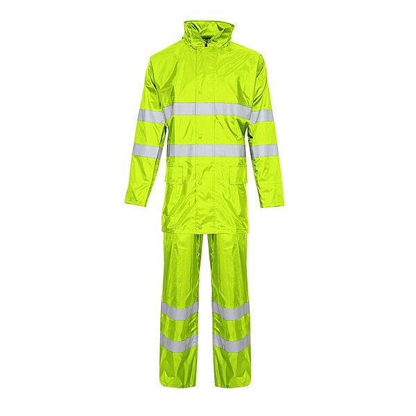 2XL Yellow High Visibility 2 Piece Foul