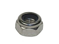 M10 Nylon Insert Nut Type T DIN 985 A2-304 Stainless Steel