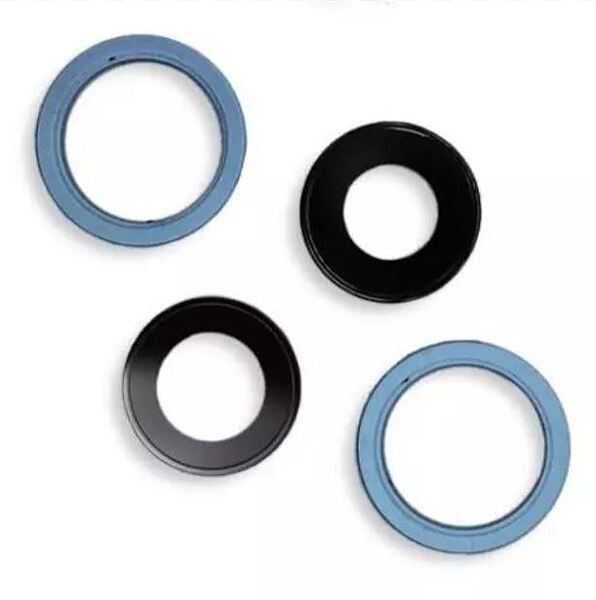 Replacement Glass Camera Lens With Frame - Apple iPhone 13 , 13 Mini - Blue