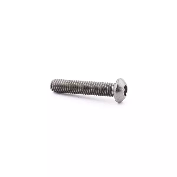 M5 x 30 Button Pin Hex Security Screws A2