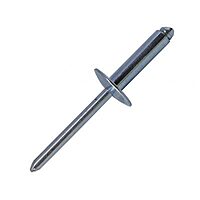 4.8 x 10 (3/16") Steel Extra Large Head Rivets