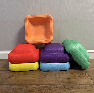 Цветни баланс камъни Stepping Stones - 3 или 6 части Цветни баланс камъни Stepping Stones - 3 или 6 части