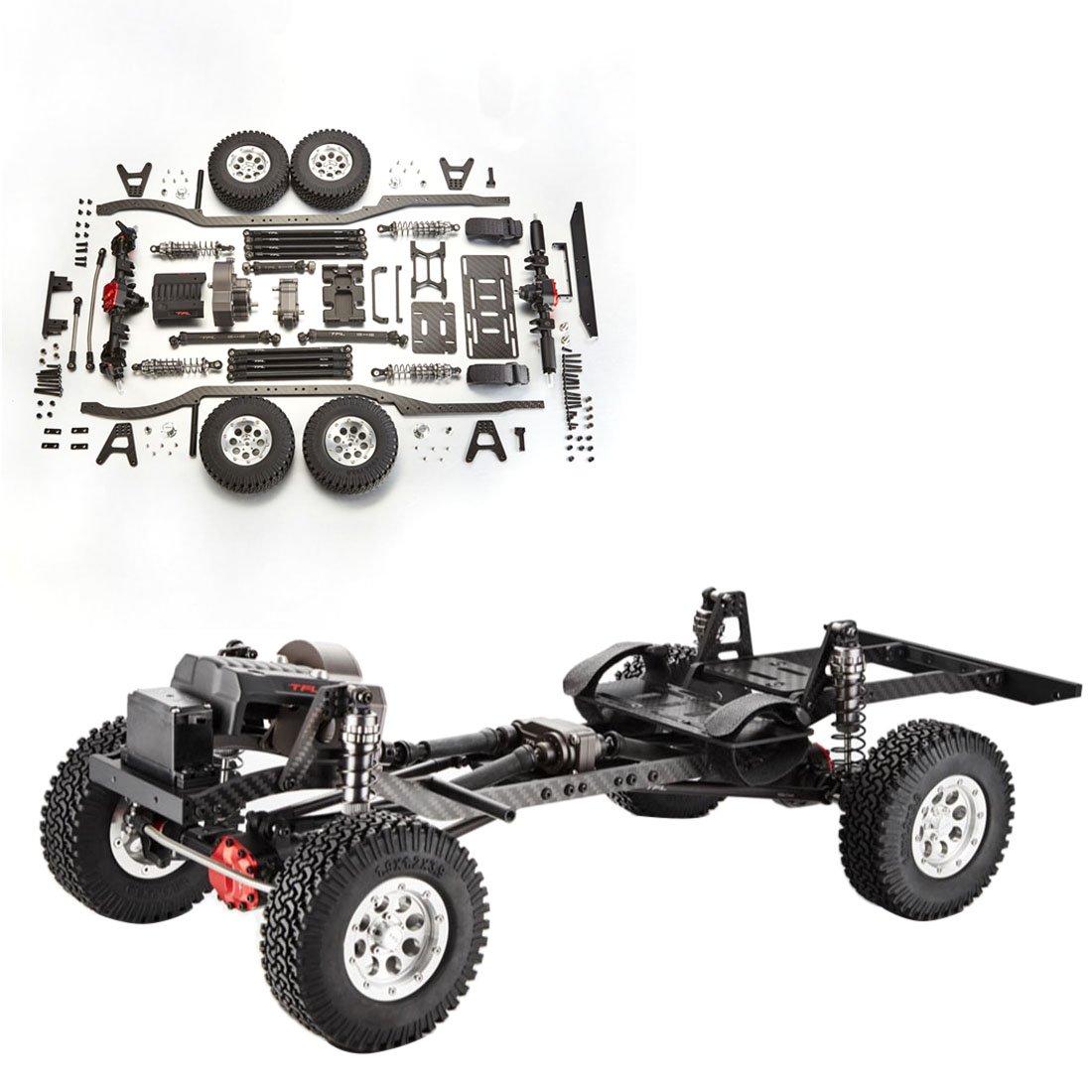 T-11 Chassis Kit for D110 Body(Not included body) T-11 Chassis Kit for D110 Body(Not included body)