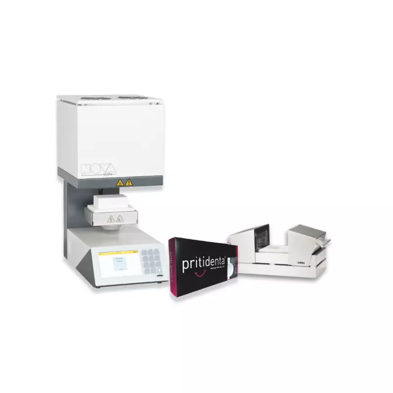 NOVA studio Sinterofen inkl ASP & pritidenta Test Set