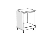 Kuhinja D 60 R RUSTIK