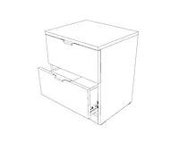 ELEGANCE LINE Noćni ormarić 2F