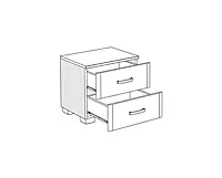 Noćni ormarić MATIS 2F