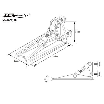 TFL Adjustable Trim Tabs (Large) TFL Adjustable Trim Tabs (Large)