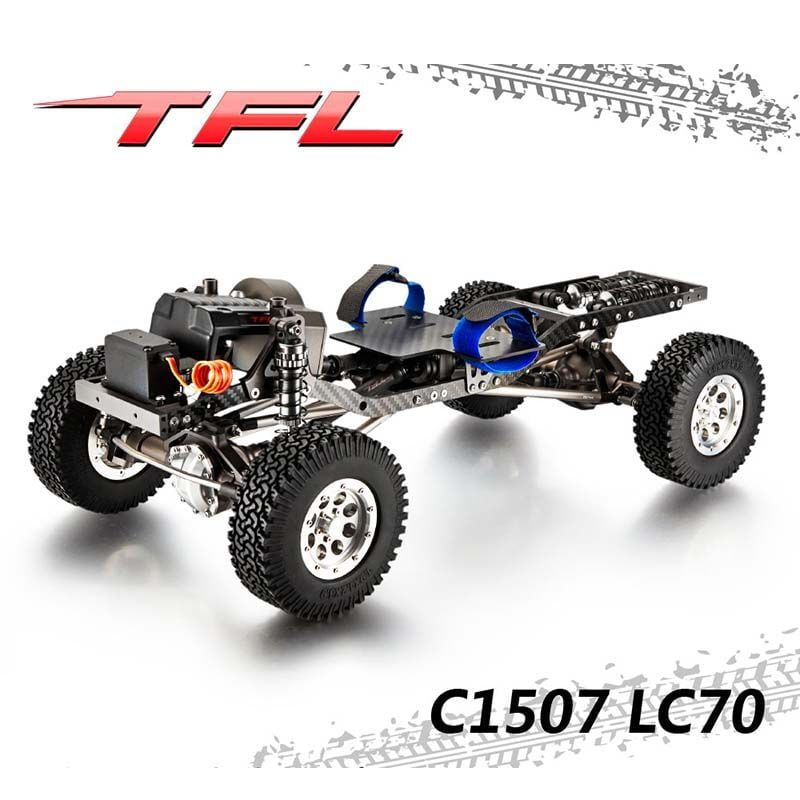 T-10 Pro Chassis Kit (Front Motor Version) For LC70 Body(Not Included the Body) T-10 Pro Chassis Kit (Front Motor Version) For LC70 Body(Not Included the Body)