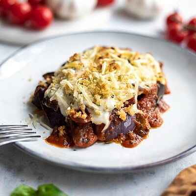 Aubergine Parmigiana Aubergine Parmigiana