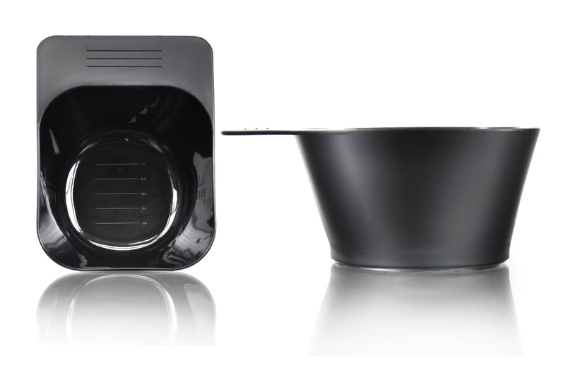 bhave Square Tint Bowl Black ZCS01