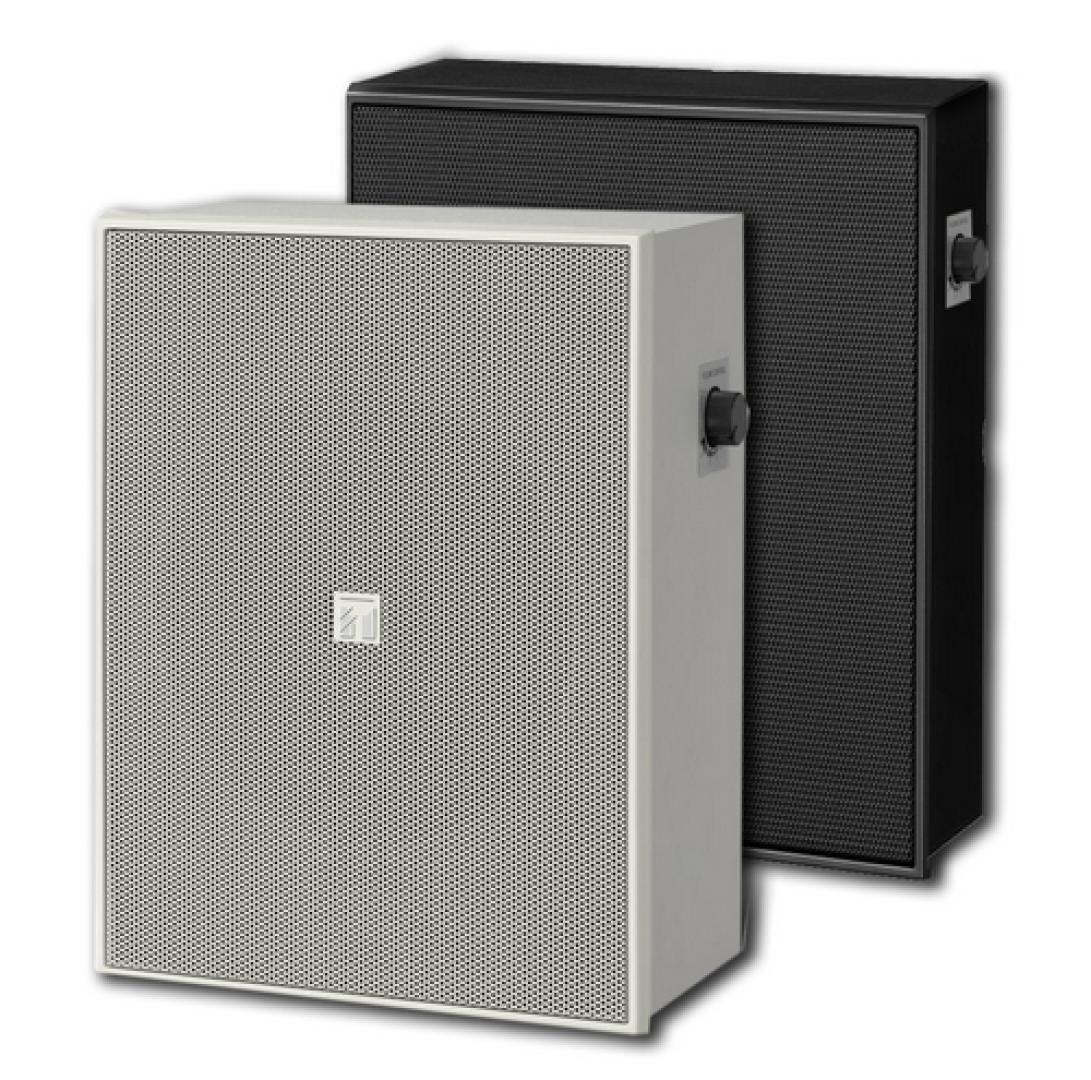 TOA 100V Wall Speaker Black with Volume Control 6W