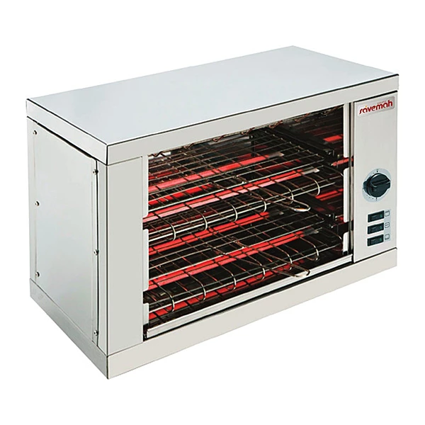 Tostador de pan 2 pisos con resistencias de cuarzo Savemah PTRC-2