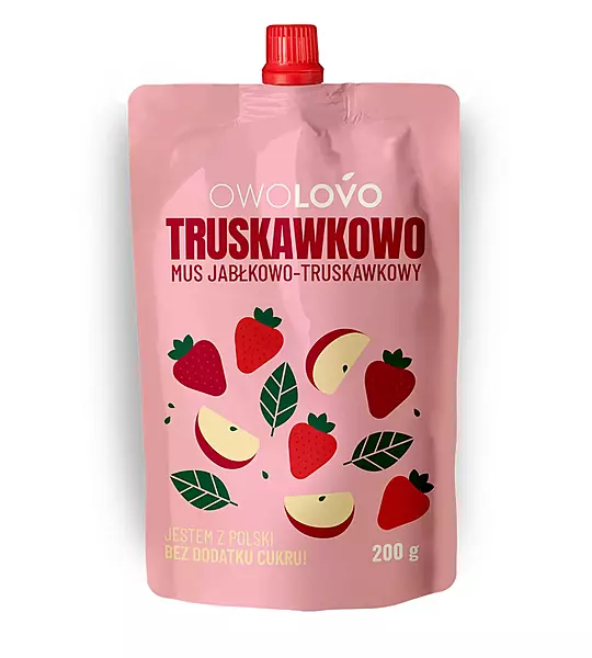 Apple-Strawberry Puree 200g * VERY STRAWBERRY