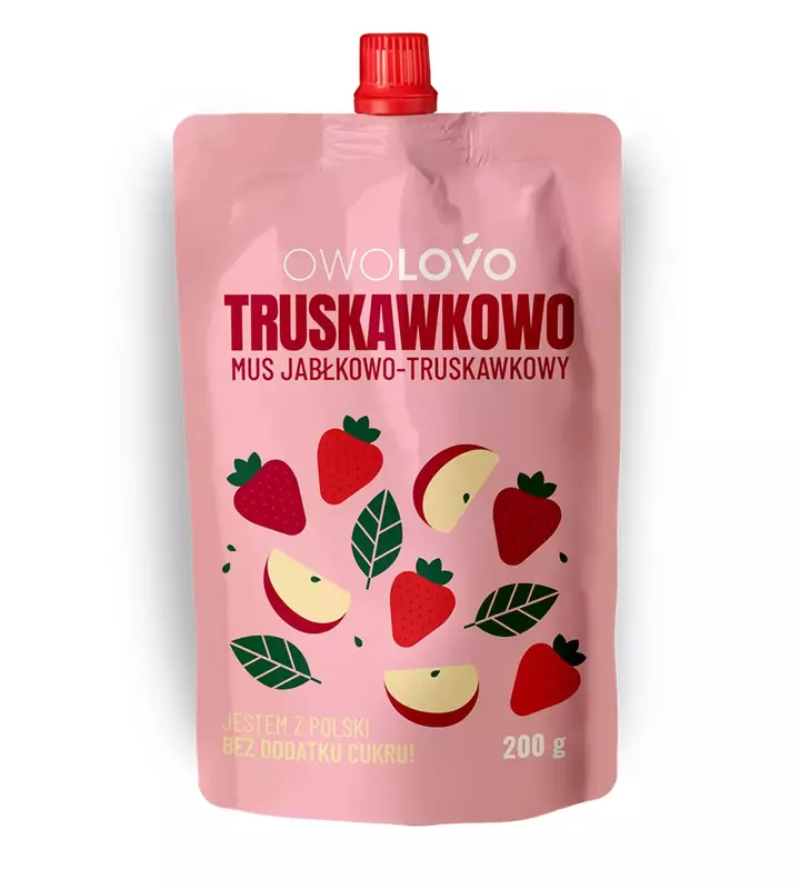 Apple-Strawberry Puree 200g * VERY STRAWBERRY