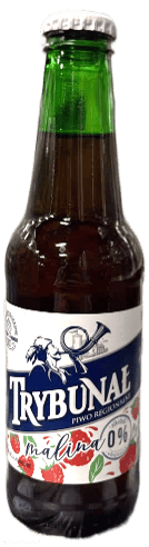 TRYBUNAL 0.00% RASPBERRY BOTTLE