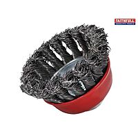 Twist Knot Wire Cup Brush 65mm M14 x 2.0mm
