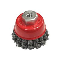 Twist Knot Wire Cup Brush 65mm M14 x 2.0mm
