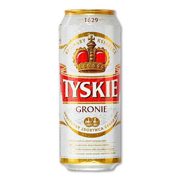 Tyskie  (original Polish product) CAN