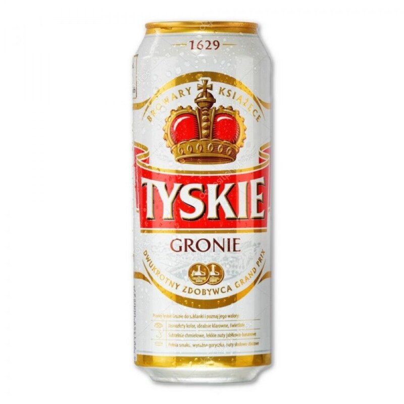 Tyskie  (original Polish product) CAN