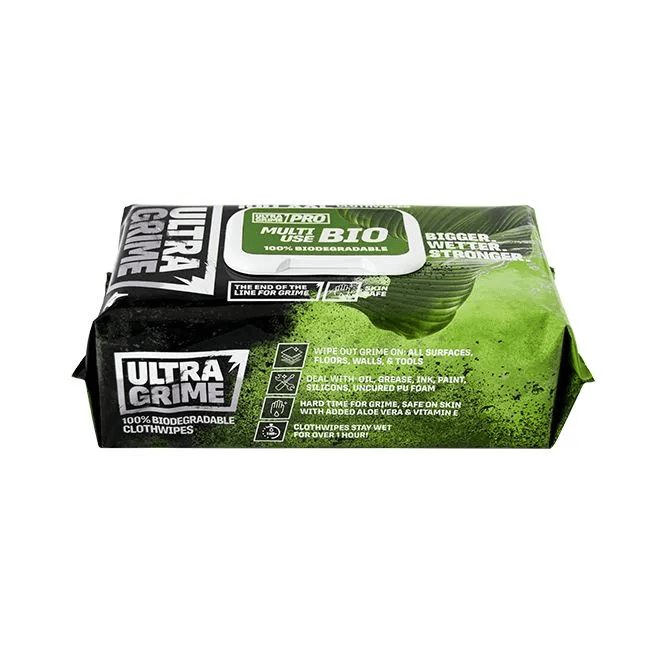 Ultragrime� Pro : Bio (100 Wipes)