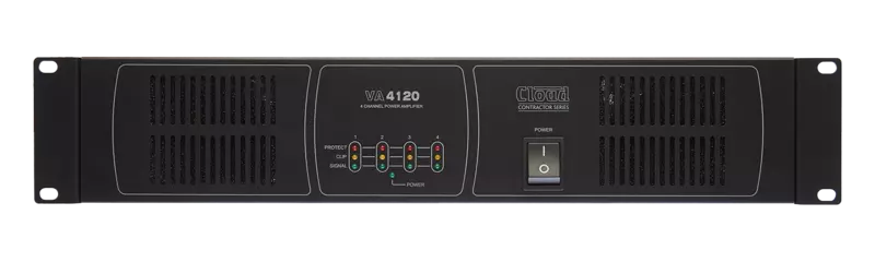 Cloud 4 Channel Power Amplifier 4x120W 4 Ohm / 100V